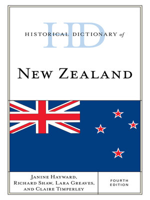cover image of Historical Dictionary of New Zealand